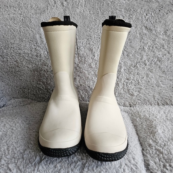 Hunter Cream Winter & Rain Boots - Picture 2 of 13